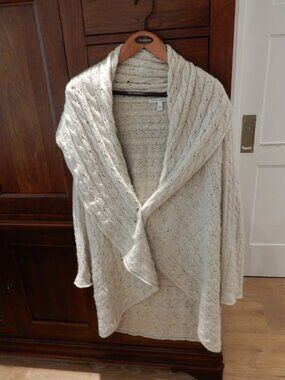 Autumn Cashmere Ladies Shawl Collar Wrap Cardigan